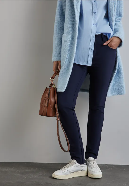 Street One Hose mit Zipper Details - Style YORK Fabrik Onlineshop
