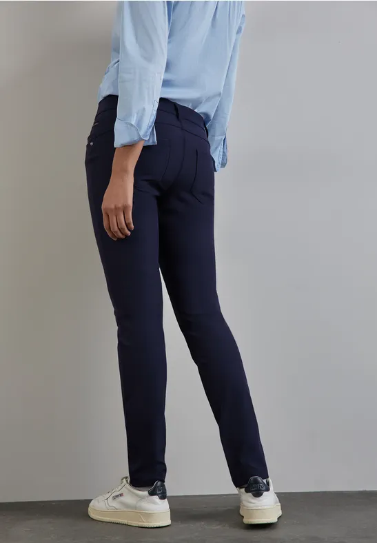 Street One Hose mit Zipper Details - Style YORK Fabrik Onlineshop