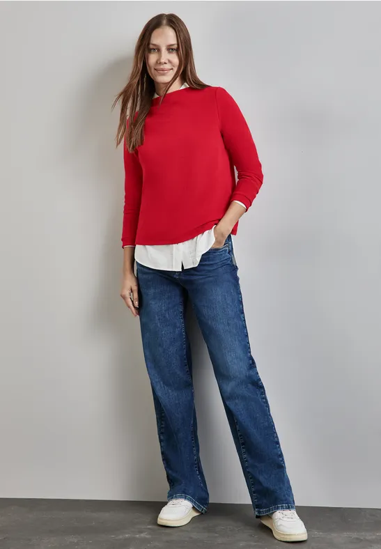 Street One Turtleneck Struktur-Shirt Günstig kaufen