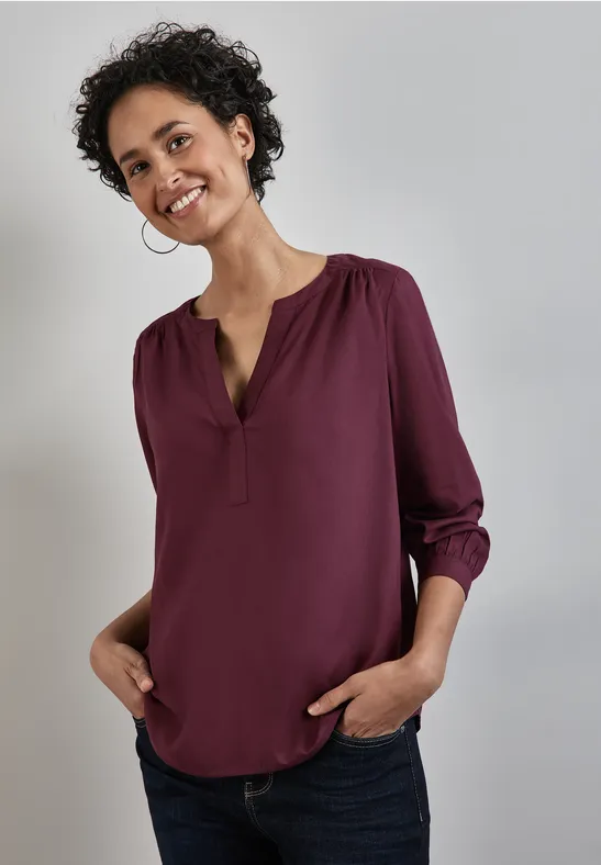 Street One Tunika in Unifarbe Flash Sale