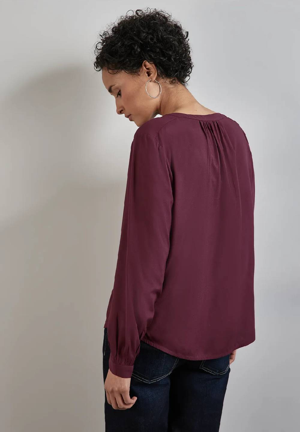 Street One Tunika in Unifarbe Flash Sale