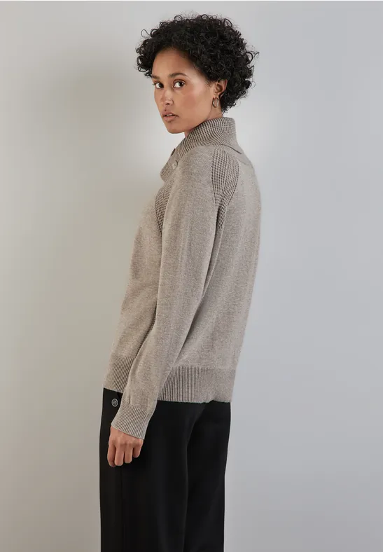 Street One Pullover mit Stehkragen Preisnachlass