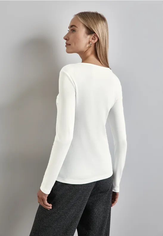 Street One Shirt mit Herzausschnitt Vatertagsangebot