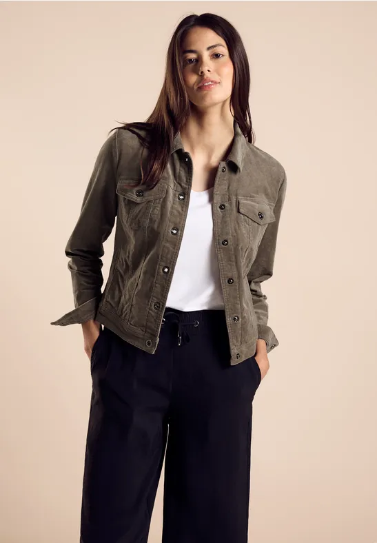 Street One Kurze Cordjacke Jubiläumsangebot