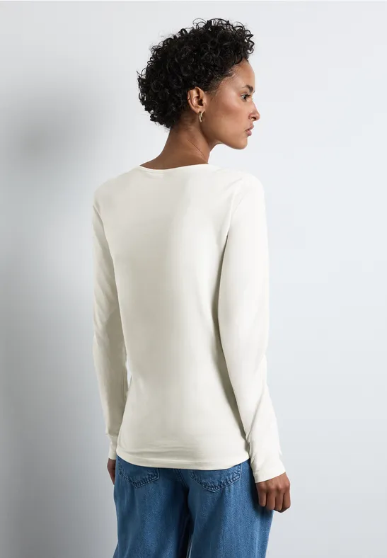 Street One Basic Langarmshirt Exklusive Angebote