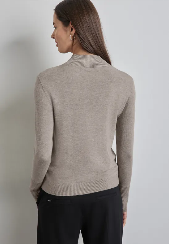 Street One Basic Turtleneck Pullover Räumungsverkauf