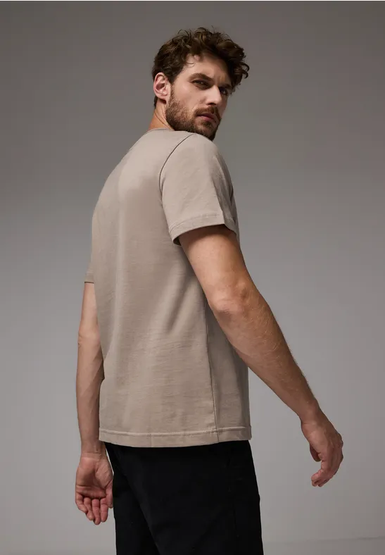 Street One T-Shirt mit Chestprint Letzte 2 Tage