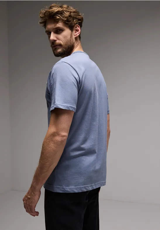 Street One T-Shirt mit Chestprint Bis zu 50% Rabatt