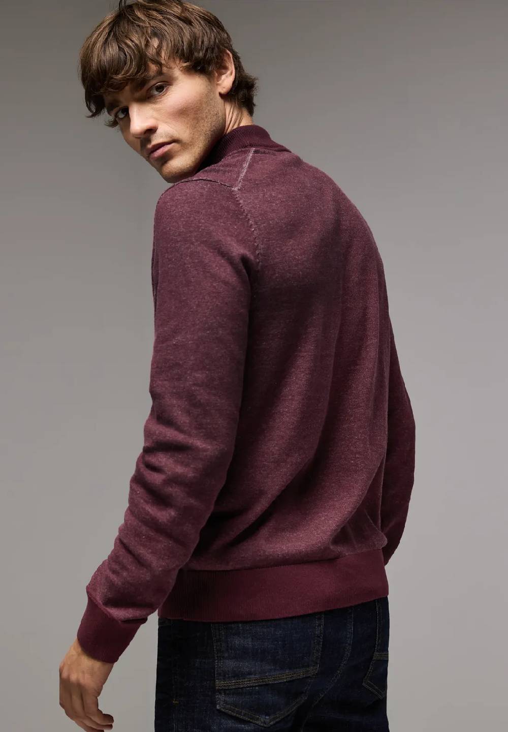 Street One Pullover in Two Tone Optik Bis zu 55% Rabatt