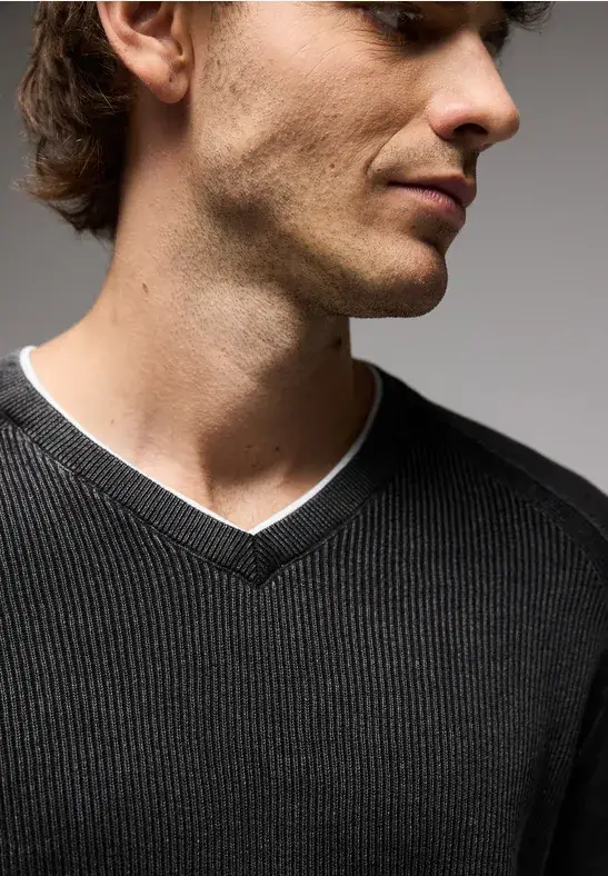 Street One Pullover in Washed-Optik Discount Store für neue Produkte