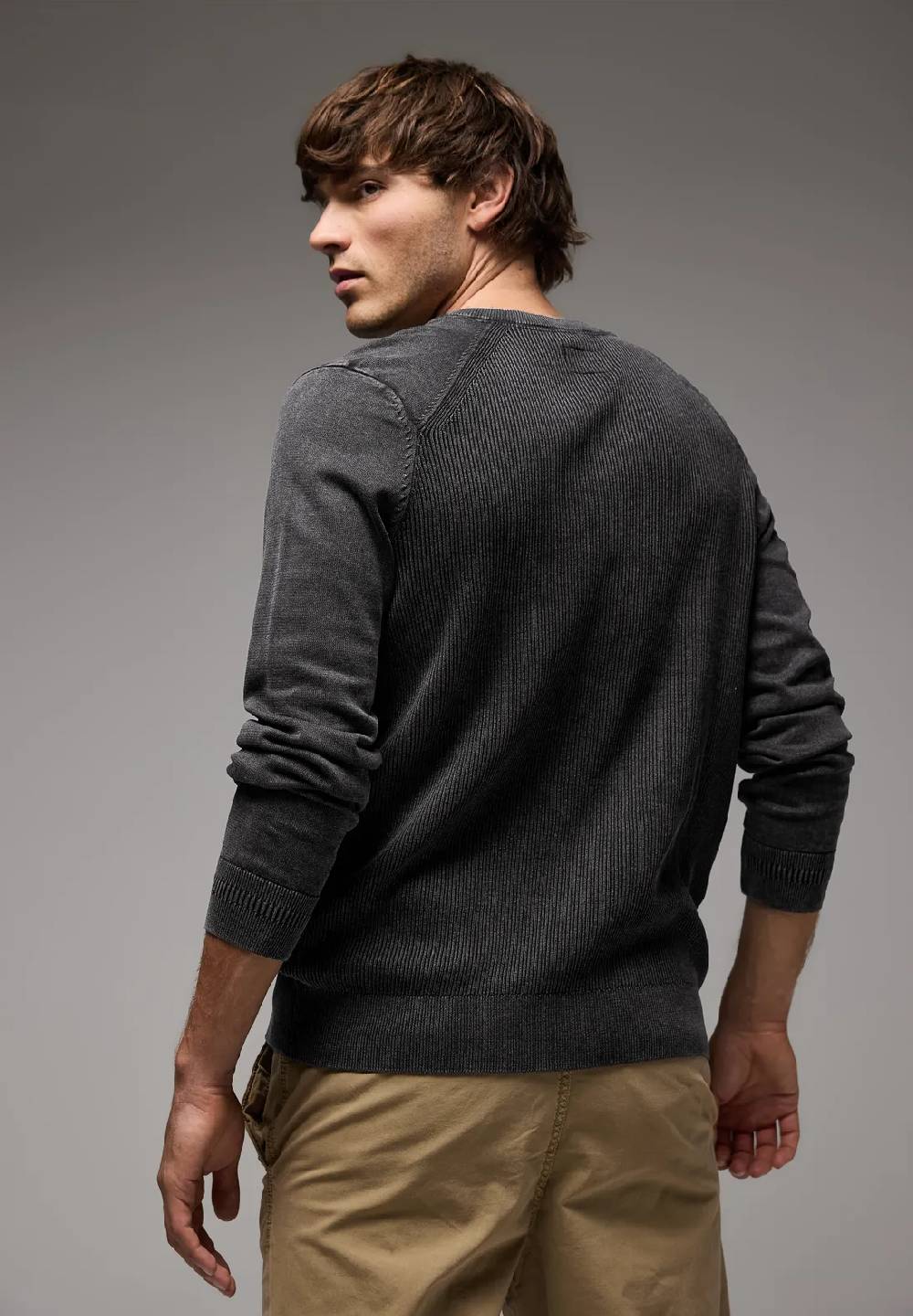 Street One Pullover in Washed-Optik Discount Store für neue Produkte