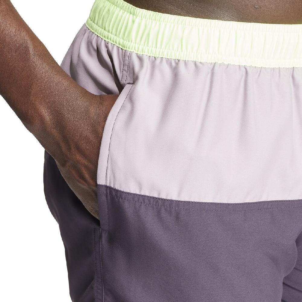 ﻿laredoute Badeshorts clorwasserbeständig grau/neongrün adidas Performance Jubiläumsangebot