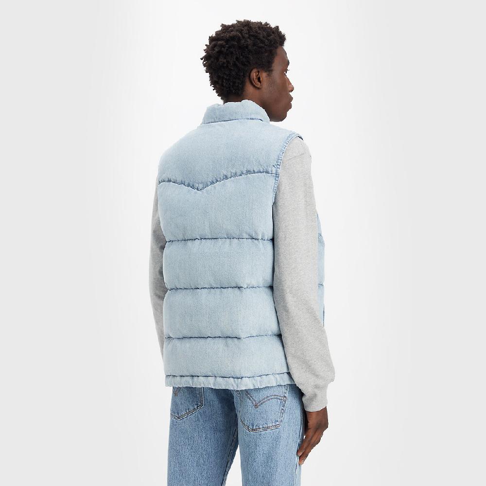 laredoute Gestepptes Jeans-Gilet hellblau LEVI'S Kauf eins, bekomm eins gratis