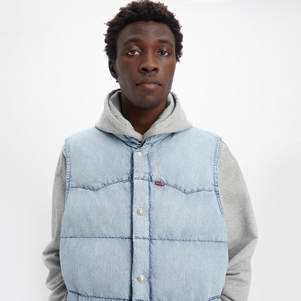 laredoute Gestepptes Jeans-Gilet hellblau LEVI'S Kauf eins, bekomm eins gratis