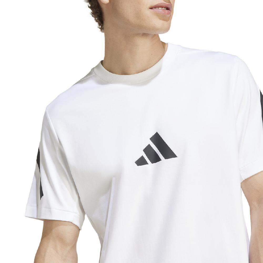 laredoute T-Shirt mit Logo-Patch aus Silikon weiss adidas Performance Nur für heute