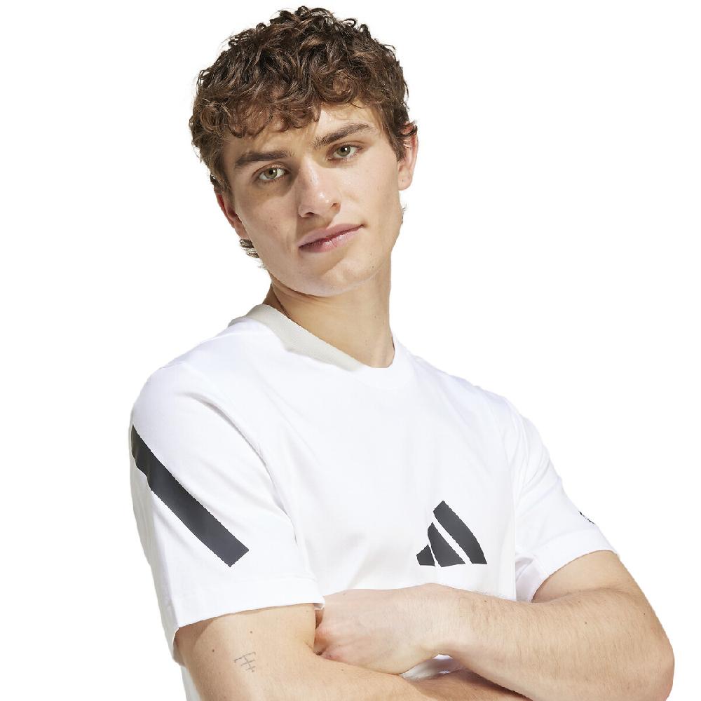 laredoute T-Shirt mit Logo-Patch aus Silikon weiss adidas Performance Nur für heute