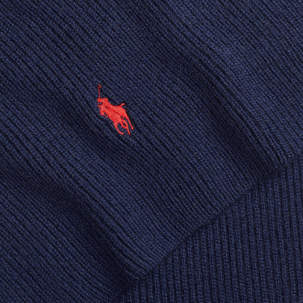laredoute Schal mit aufgesticktem Logo Merinowolle - POLO RALPH LAUREN Clearance-Verkauf