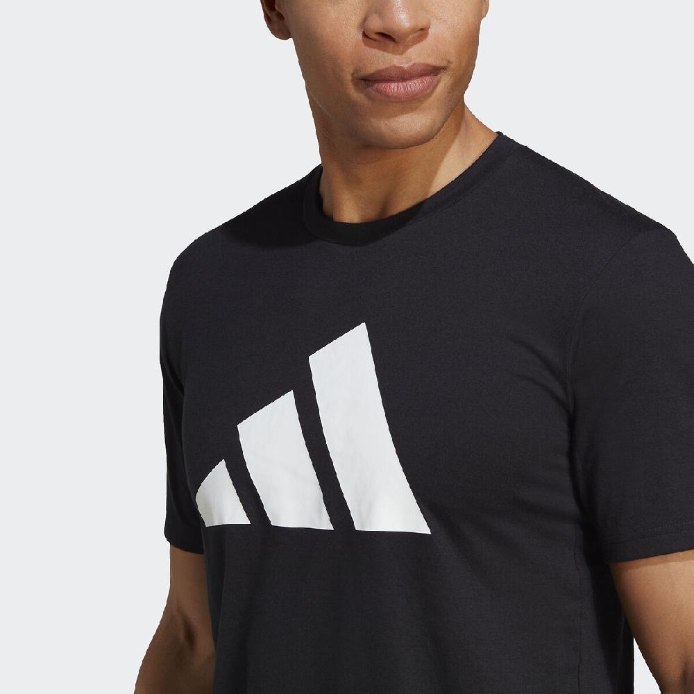 laredoute T-Shirt mit rundem Ausschnitt schwarz adidas Performance Outlet
