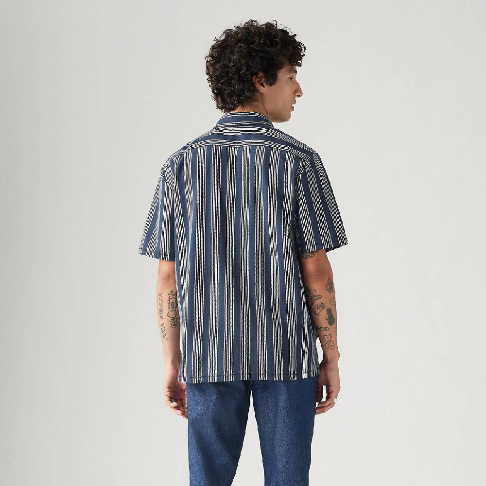 laredoute Gestreiftes Kurzarm-Hemd Baumwolljersey blau gestreift LEVI'S Cyber Monday