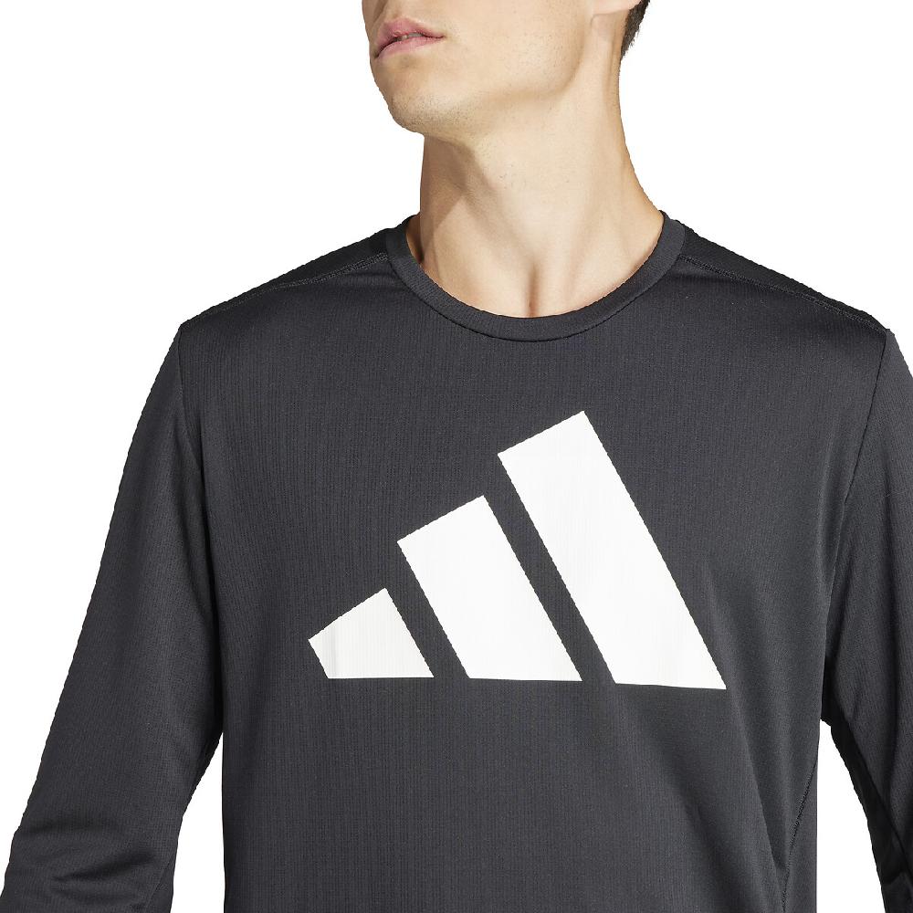 laredoute Langarmshirt mit grossem Logoprint schwarz adidas Performance Osterangebot