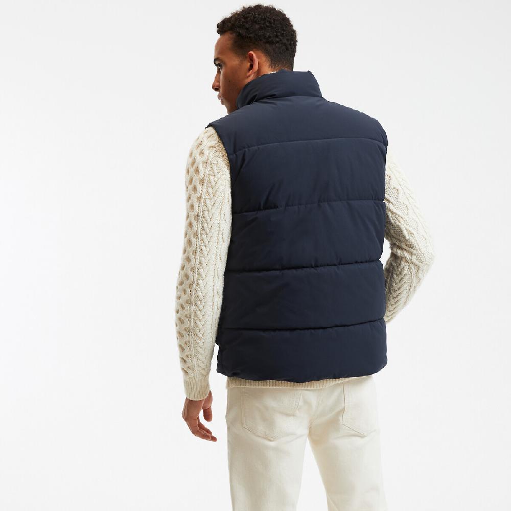 laredoute Kurzes Steppgilet für die Übergangszeit Stehkragen dark navy LA REDOUTE COLLECTIONS Große Rabatte