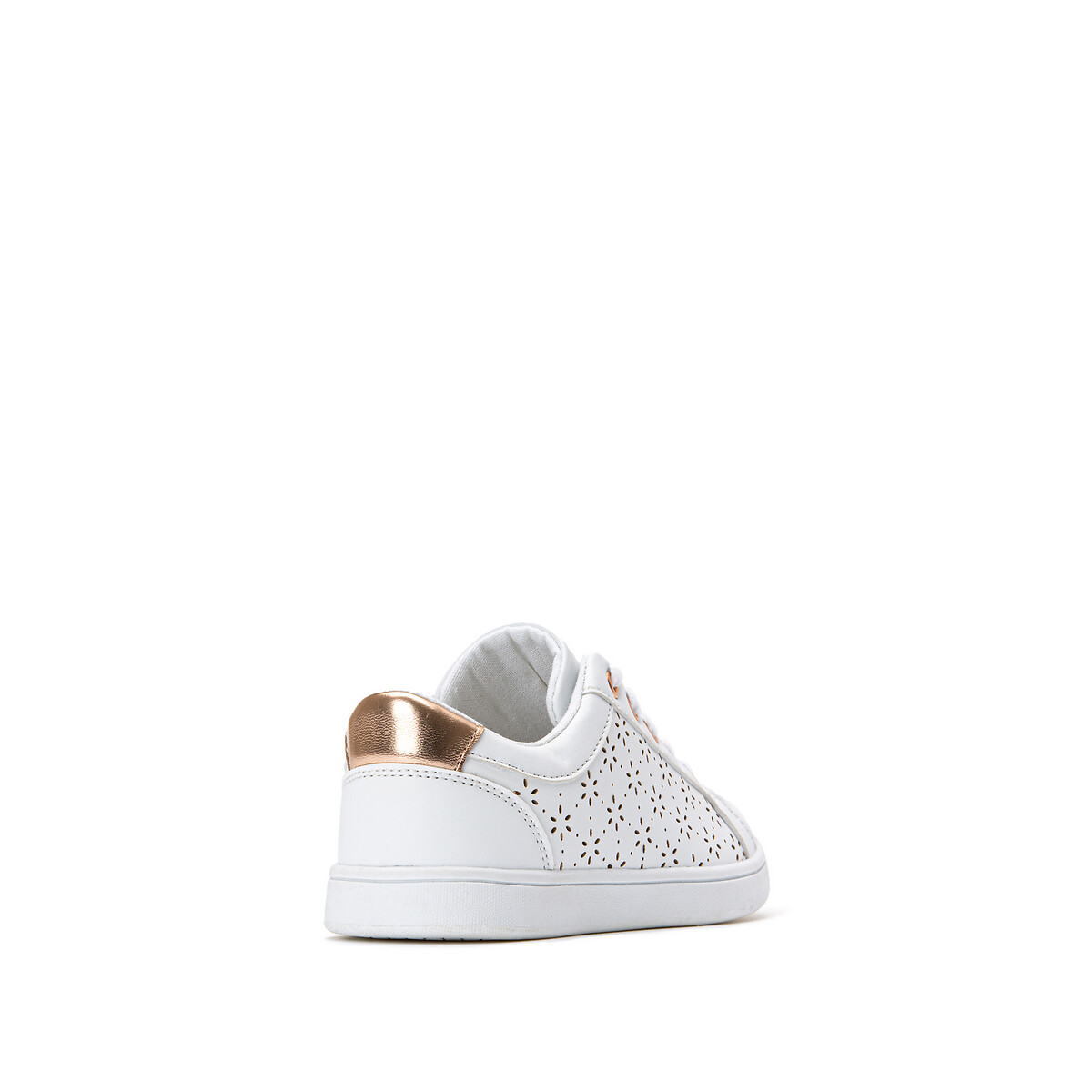 laredoute Sneakers mit Lochmuster Schnürung weiss LA REDOUTE COLLECTIONS Saisonale Angebote