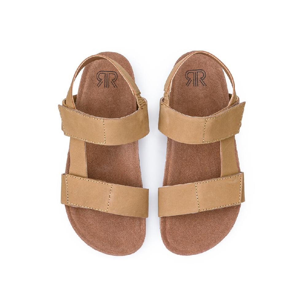 laredoute Ledersandalen mit Klettverschluss beige LA REDOUTE COLLECTIONS Räumungsverkauf