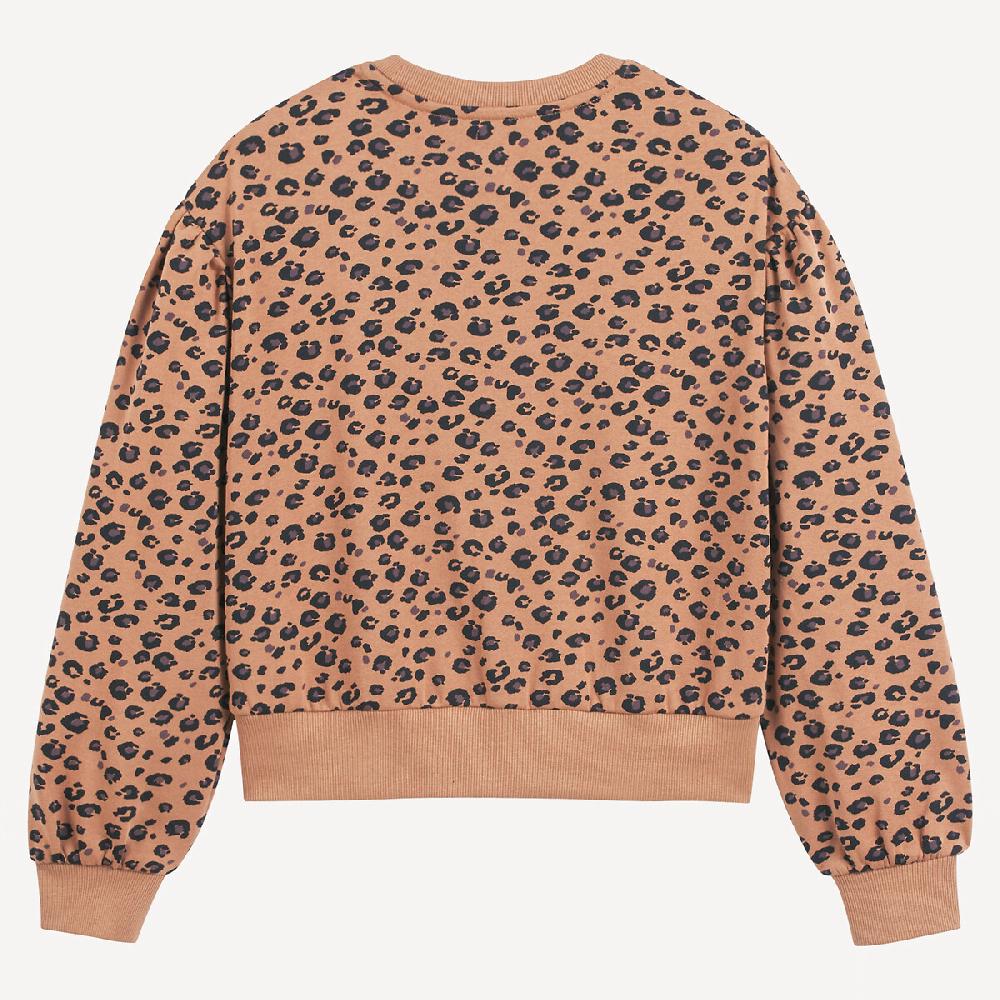 laredoute Sweatshirt mit Animalprint 18 Monate-14 Jahre leopardenmuster LA REDOUTE COLLECTIONS Vierteljährliche Förderung