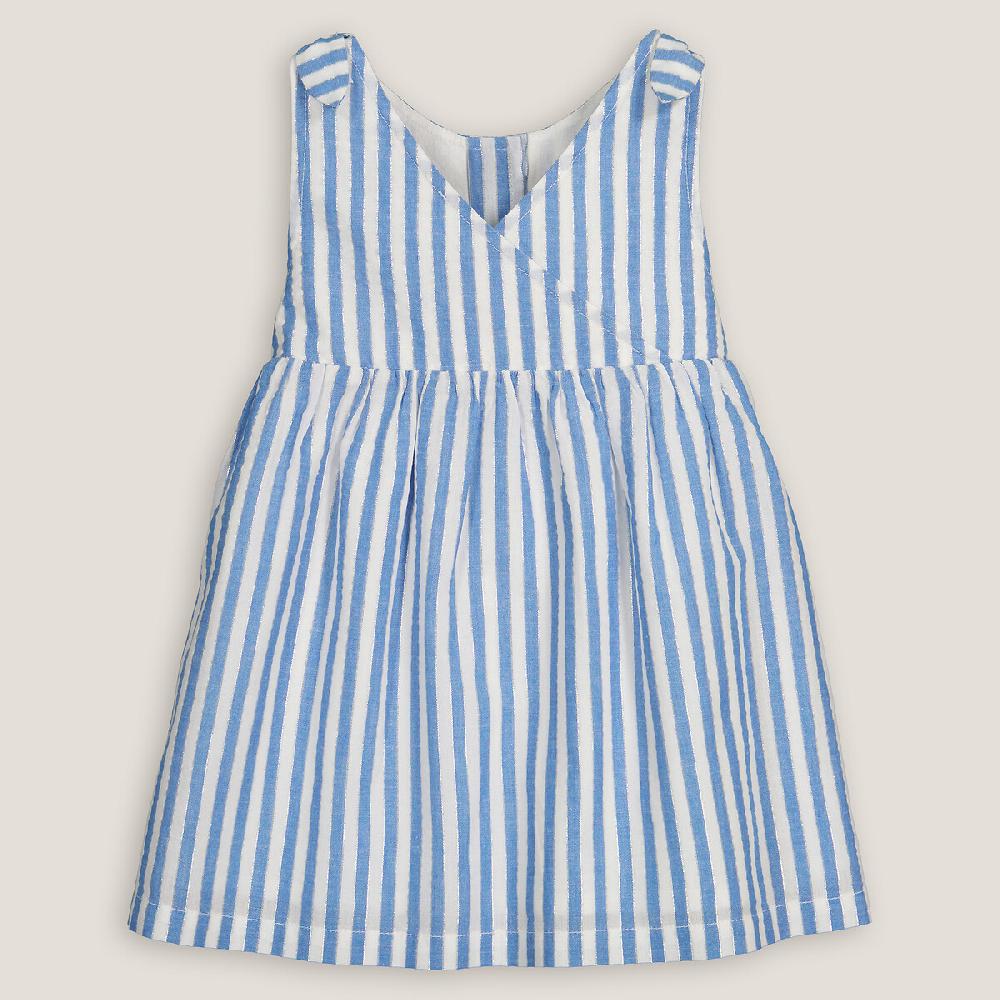 laredoute Kleid ärmellos gestreift blau LA REDOUTE COLLECTIONS Hotsell
