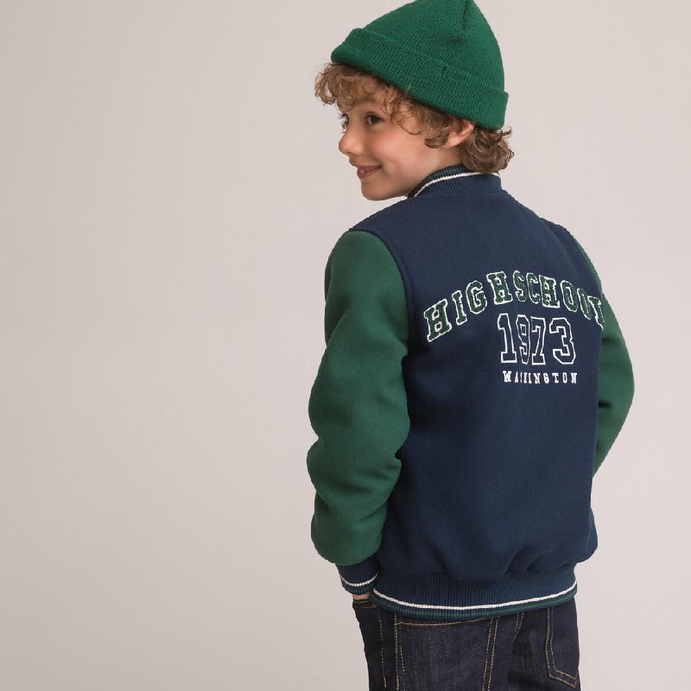 laredoute Jacke im College-Style marine/grün LA REDOUTE COLLECTIONS
