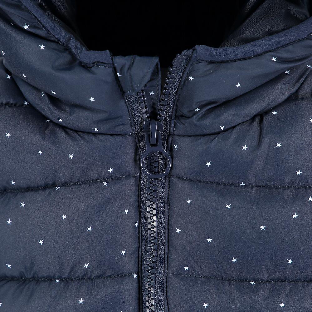laredoute Steppjacke mit Kapuze Sternenmuster bedruckt LA REDOUTE COLLECTIONS Fabrikpreis