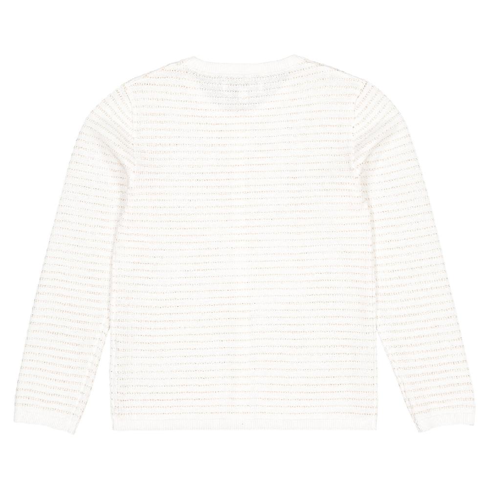 laredoute Feinstrick-Cardigan mit Knöpfen Streifen ecru gestreift LA REDOUTE COLLECTIONS Günstig kaufen