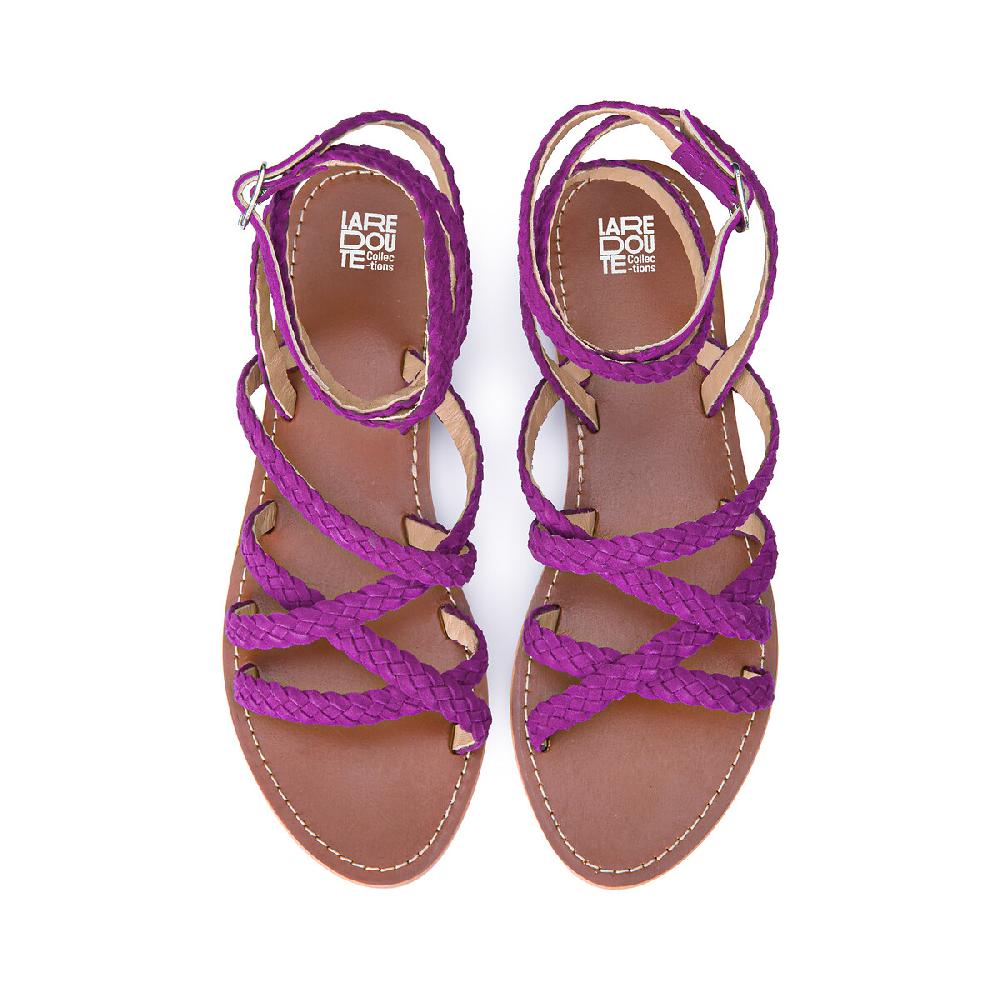 laredoute Geflochtene Signature-Sandalen aus Leder - LA REDOUTE COLLECTIONS Online Shopping