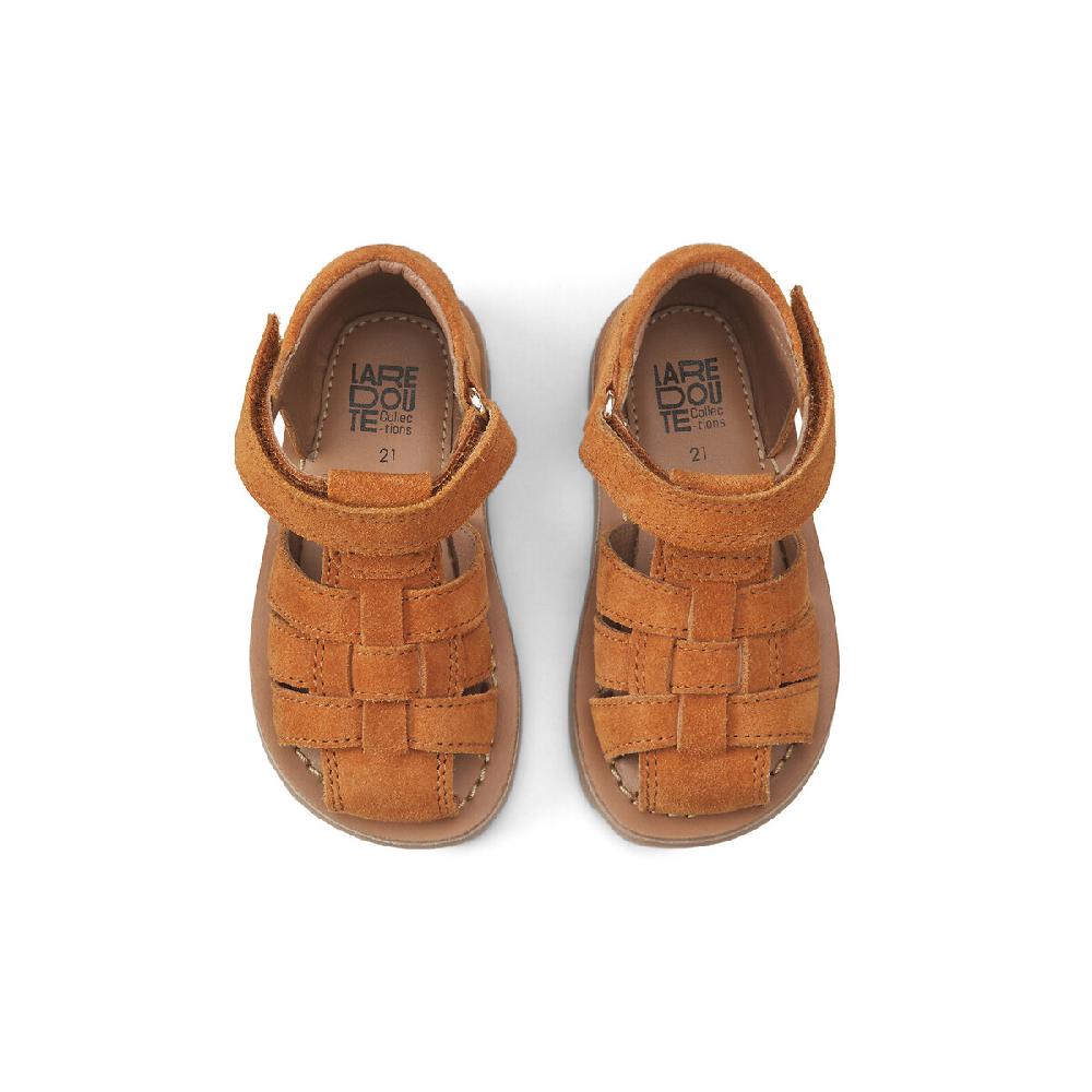 laredoute Sandalen Leder orange LA REDOUTE COLLECTIONS Preisnachlass