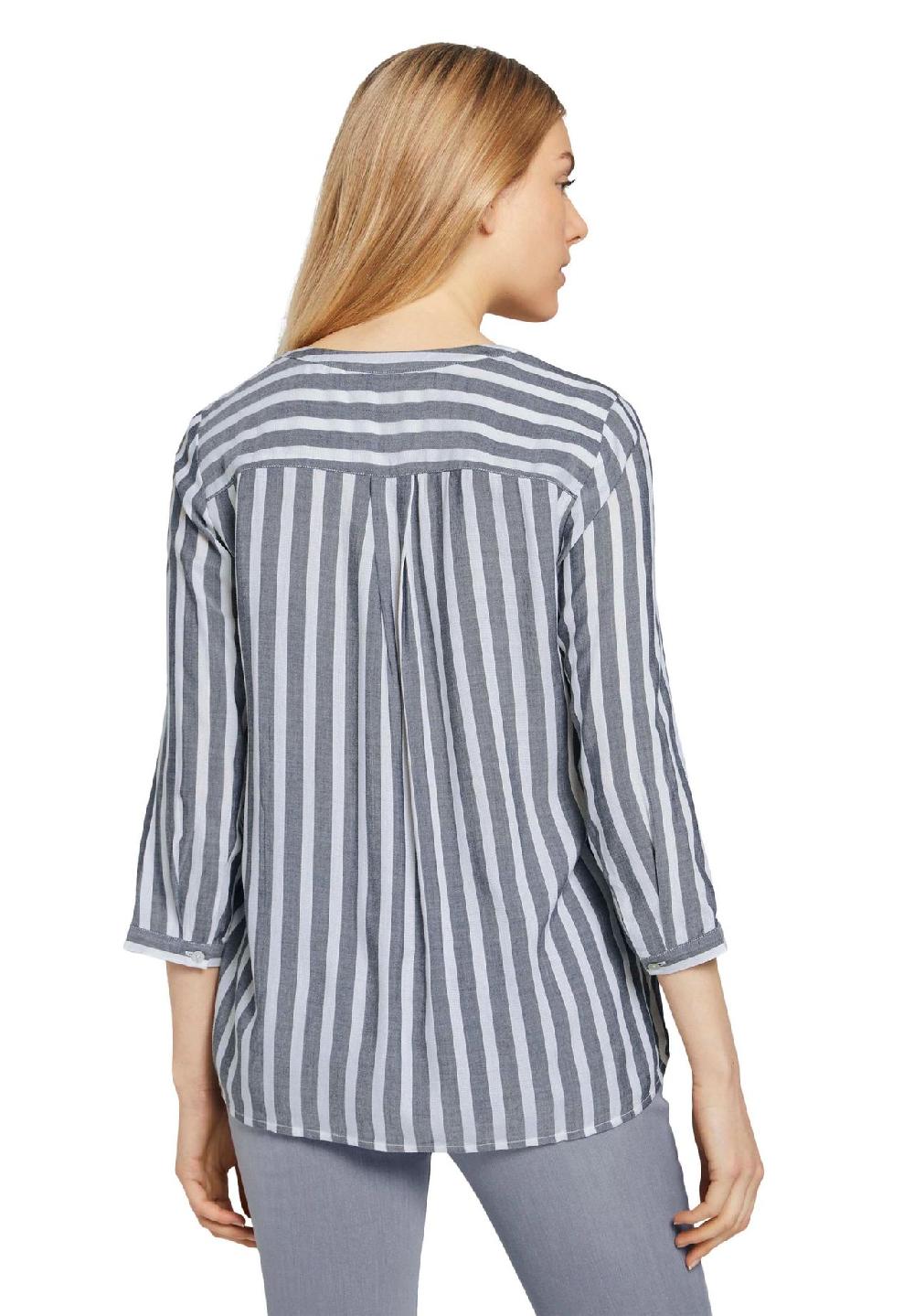 TOM TAILOR Shirtbluse Brusttaschen 3/4-Arm für Damen Neueste Stile