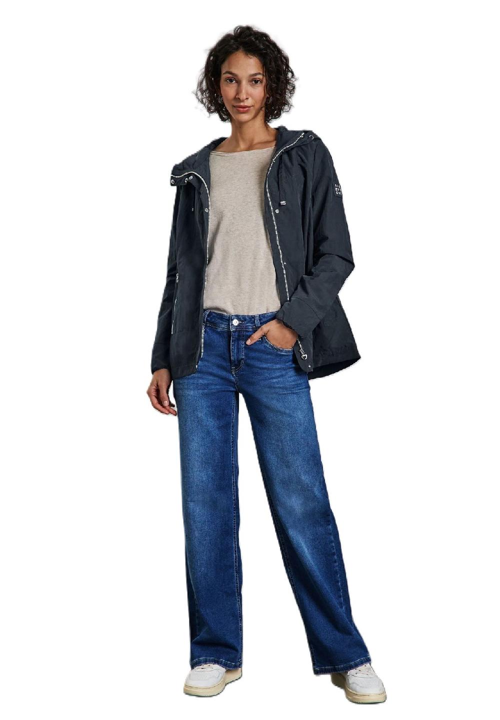 Street One Windbreaker verdeckter Reißverschluss Patch für Damen Super Rabatt