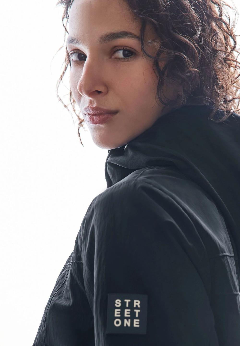 Street One Windbreaker verdeckter Reißverschluss Patch für Damen Super Rabatt