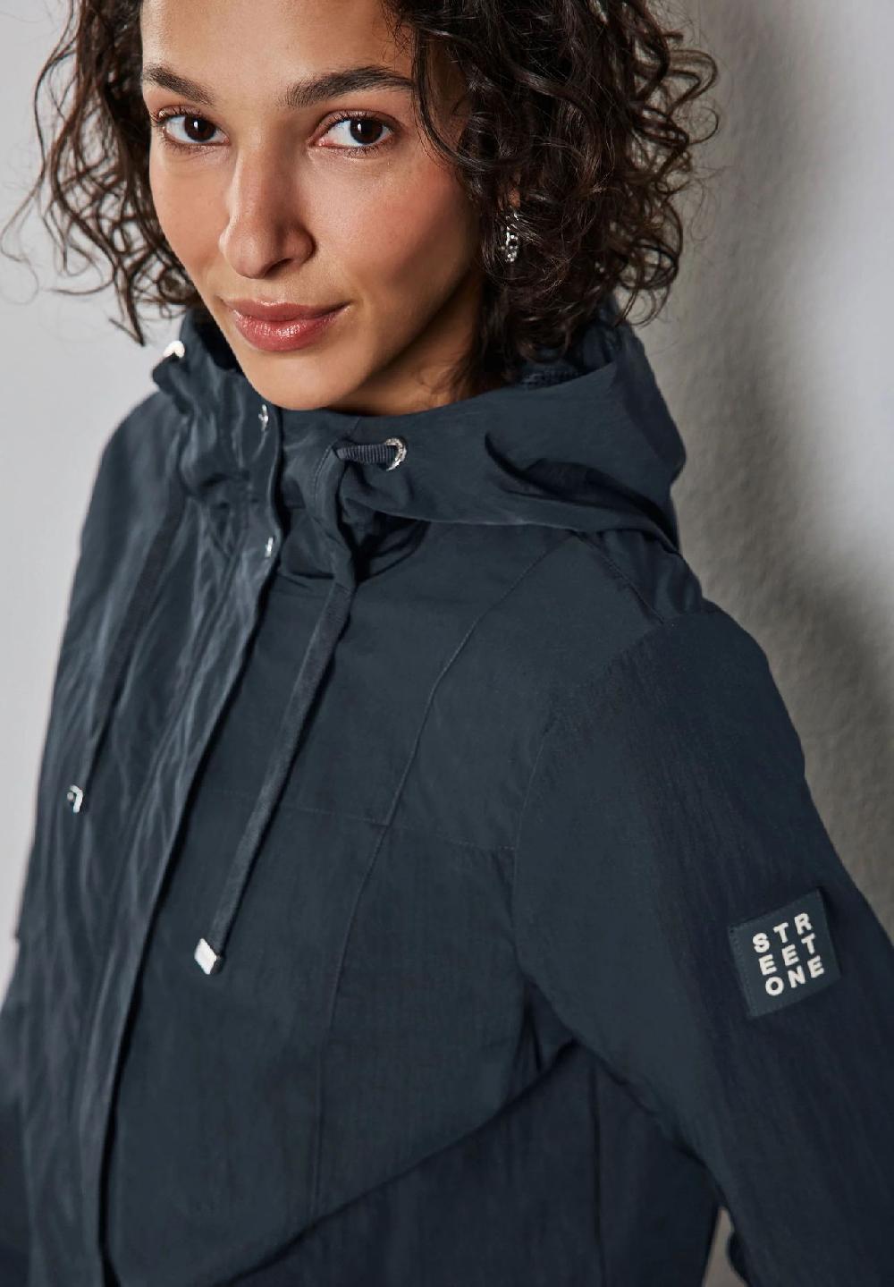 Street One Windbreaker verdeckter Reißverschluss Patch für Damen Super Rabatt