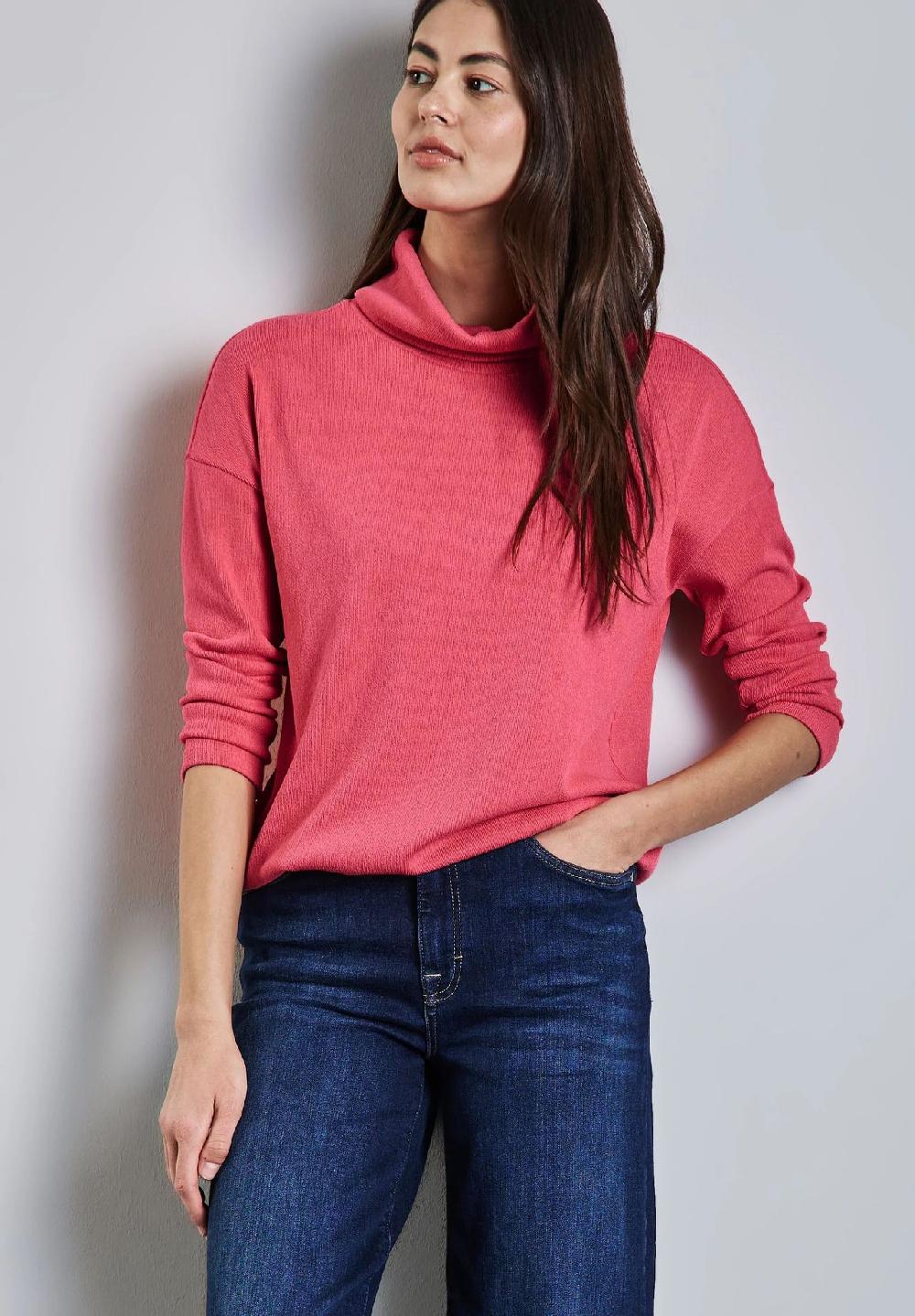 Street One Sweatshirt überschnittene Schultern für Damen Begrenzt auf 3 Tage