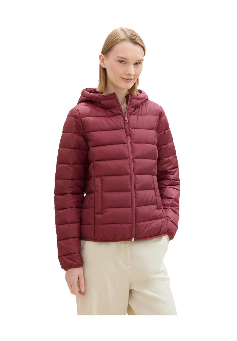 DENIM TOM TAILOR Steppjacke Kapuze Eingrifftaschen für Damen zollfrei