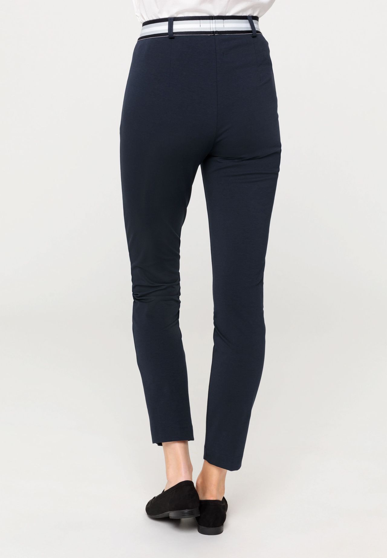 RAPHAELA BY BRAX Lillyth Stoffhose Reißverschlusstaschen Gummibund für Damen Kostenloser Versand