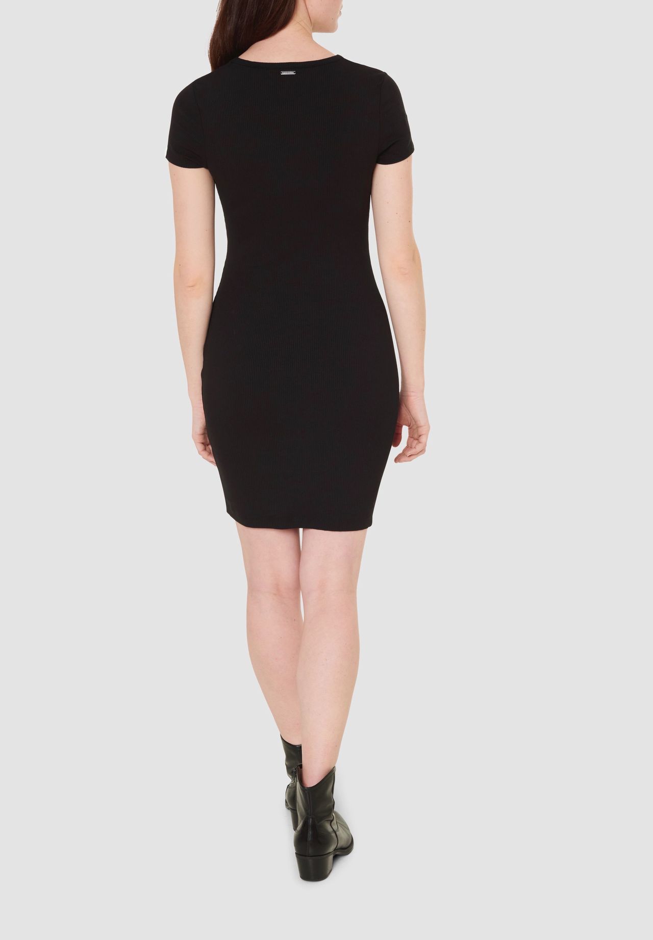 GUESS Kleid "Lana" Rundhals oberschenkellang Cutout für Damen Vatertagsangebot