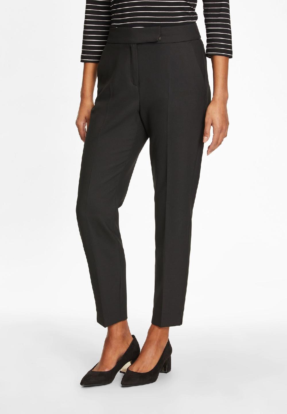 s.Oliver BLACK LABEL Stoffhose 7/8-Länge französische Taschen für Damen Online Outlet