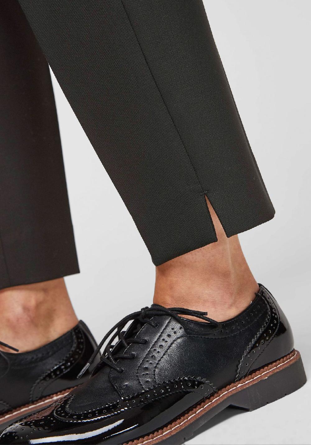 s.Oliver BLACK LABEL Stoffhose 7/8-Länge französische Taschen für Damen Online Outlet