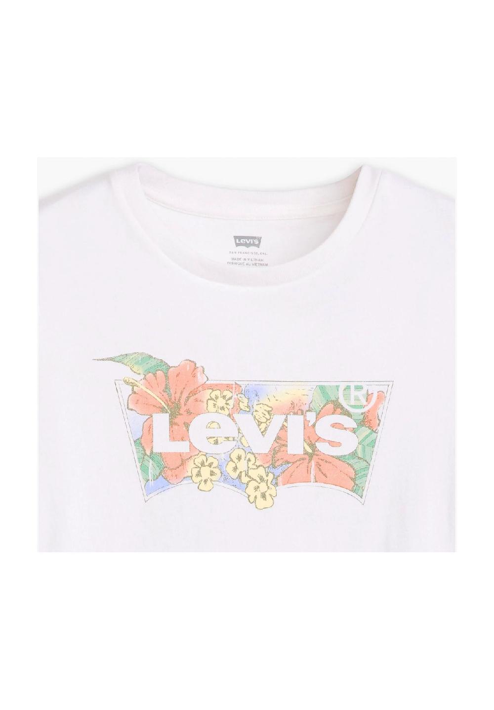 Levi's® T-Shirt Baumwolle Logo-Print für Damen Neuheiten
