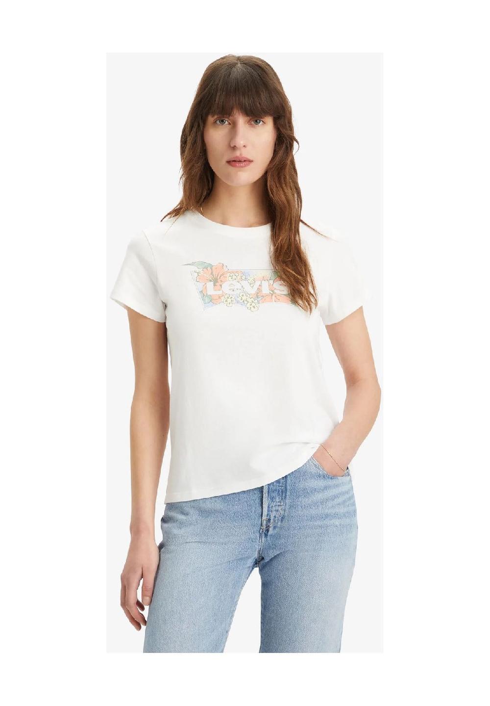 Levi's® T-Shirt Baumwolle Logo-Print für Damen Neuheiten