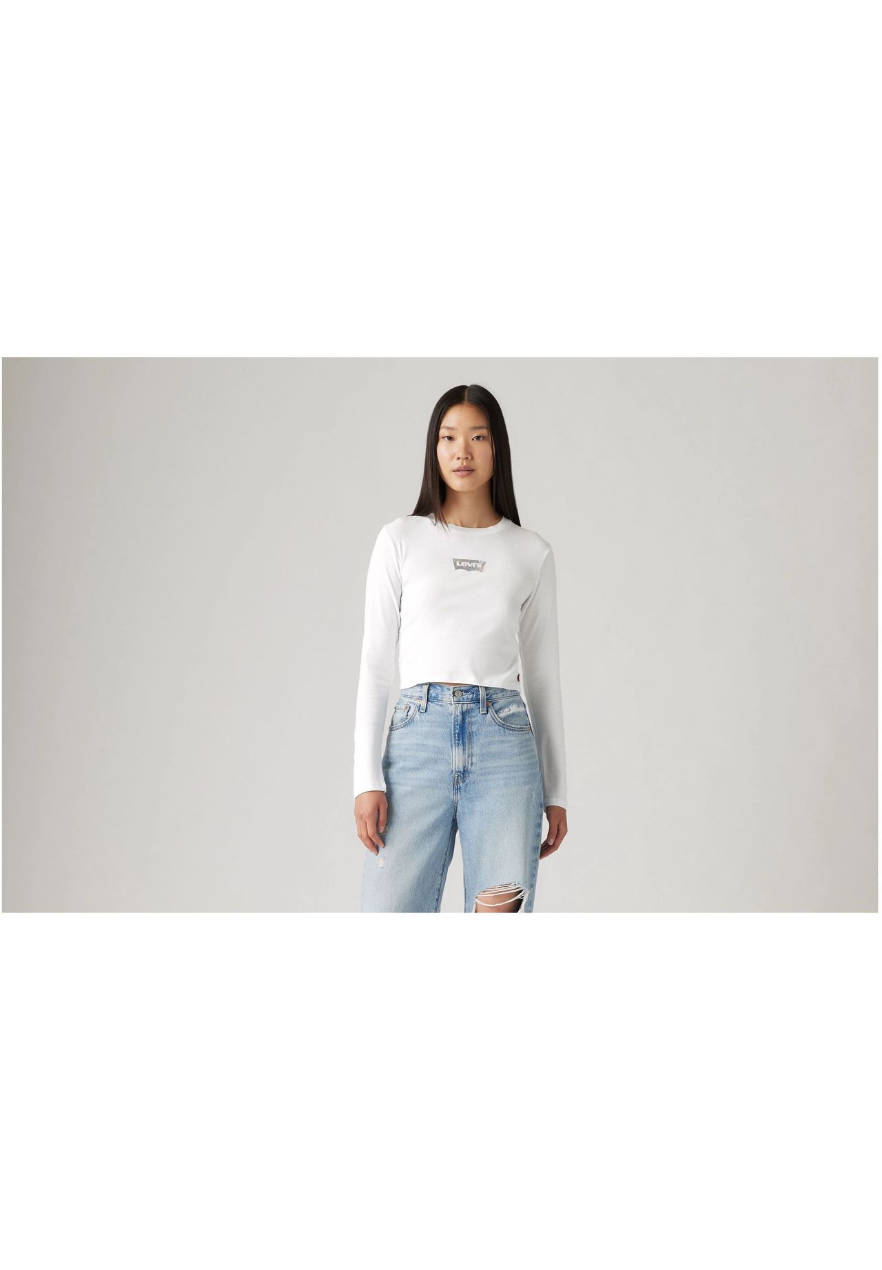 Levi's® Langarmshirt Baumwolle für Damen VIP-Rabatte