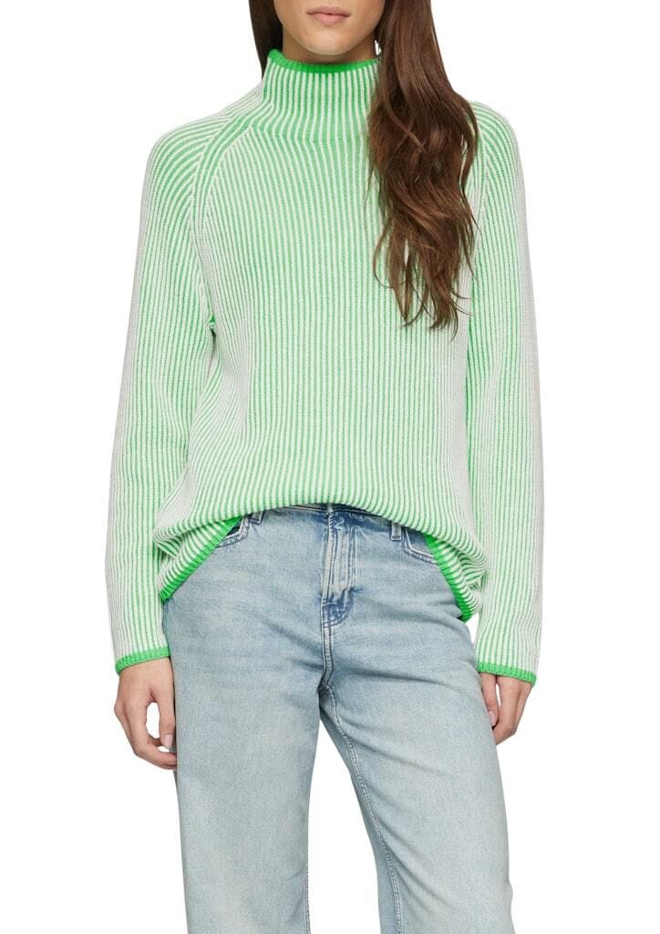 s.Oliver Strickpullover Stehkragen für Damen Begrenzte Freigabe