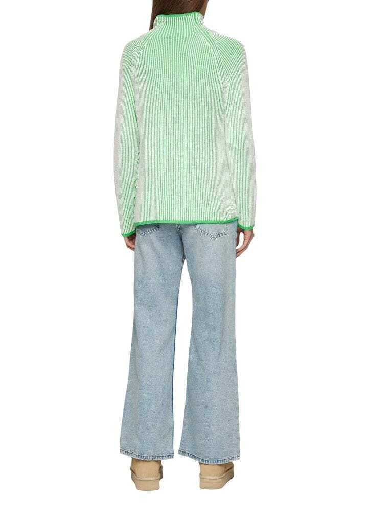 s.Oliver Strickpullover Stehkragen für Damen Begrenzte Freigabe