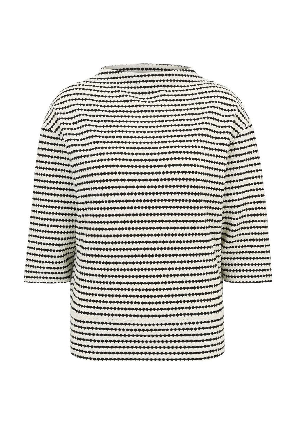 zero Sweatshirt 3/4-Arm Stehkragen für Damen Nur noch ein Tag übrig
